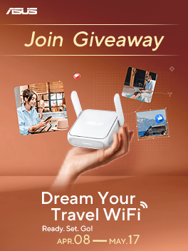 ROG: Dream Your Travel WiFi Giveaway 02/05