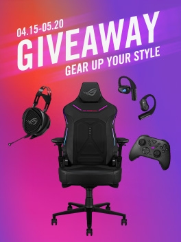ROG: Gear Up Your Style Giveaway 16/05